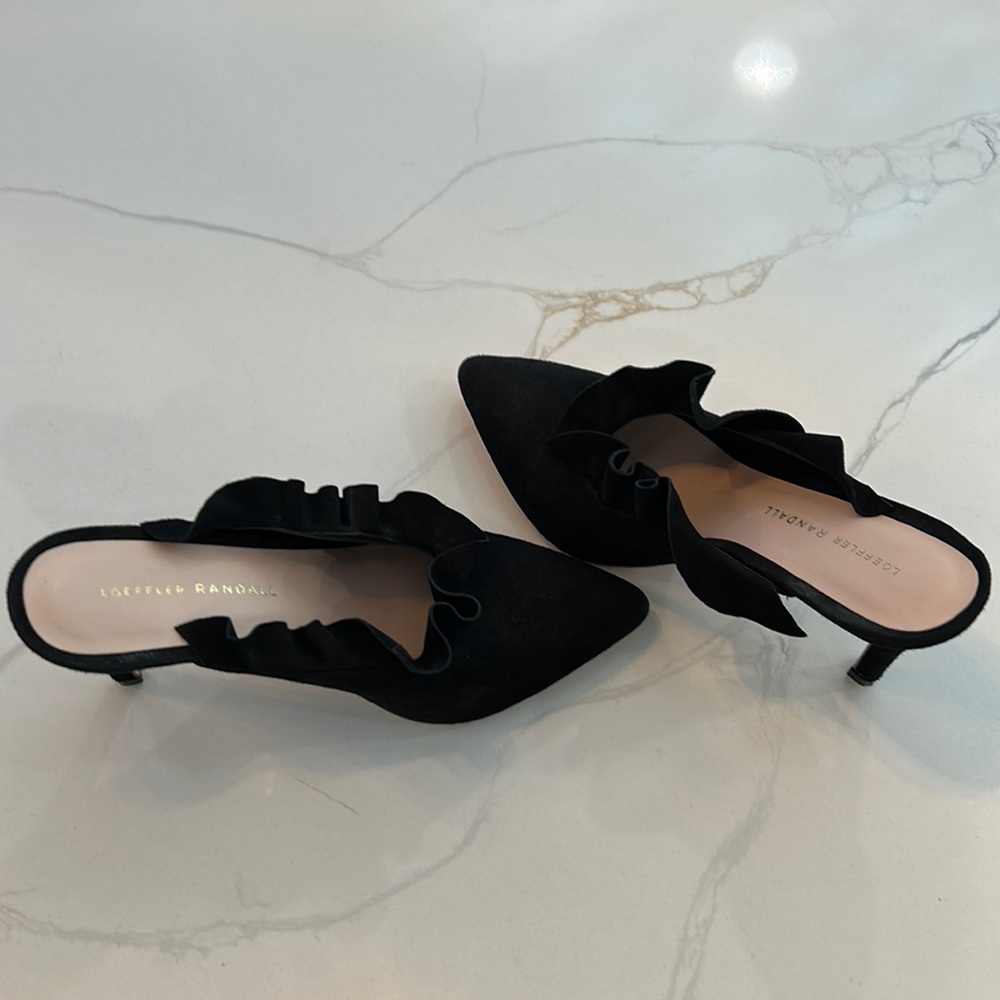 Black heels
